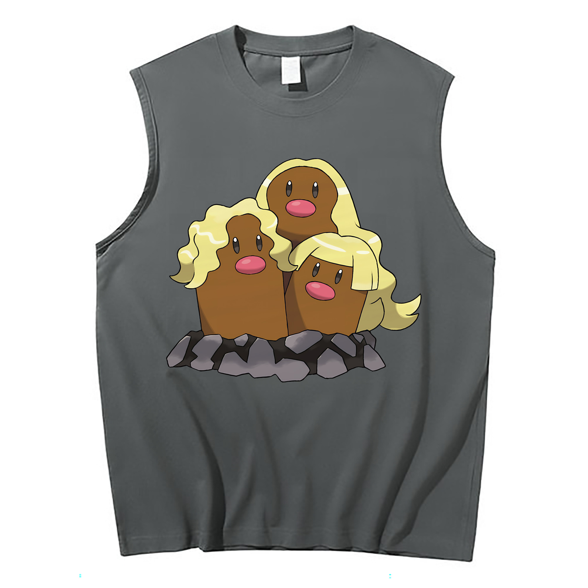 （画像用） ポケットモンスター Pokémon コットン100％タンクトップ（フロントプリント）